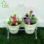 Tricycle Flower Planter Pot Garden Outdoor Metal Decor plant pots