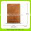 Slim Crazy brown real leather credit card holder with factory price 16463
