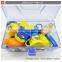 Plastic pretend play tableware kitchen toy set for kids