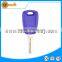 high quality remoe car key shell with uncut blade chip groove without logo for fiat punto granda punto brave marea croma