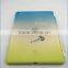 Three Folding Thin PU Leather Case for iPad air ,air 2 with Automatic WakeUp/Sleep Function