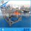 Single deck dust-control square vibrating screen removing oversize material
