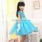 fashion  hot sale Princess baby dress custom movie cosplay favourite princess girl latest dress designs