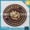 high quality eco-friendly cutomized soft pvc rubber coaster for cup