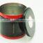 attractive custom round tin cans