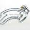 Girls Lock The Steel Anal Lock Penis Ring Sex Toy Chastity Cock Cage