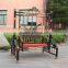 new design Cast Aluminum Noble furniture Patio Swing Chair outdoor swing set