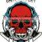 customize body temporary fashion adults sticker tattoo water transfer tribal tattoo skull