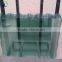 10mm 12mm beveled-edge tempered glass square table tops
