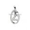 925 sterling silver gemstone new lover pendant