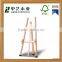Delicate high quality strong foldable customized artistic drawing portable wooden easel stand