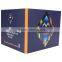high-end creative customized 4.3inch vidoe brochure with hardcover lcd video player for invitation