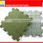 Artificial Grass Interlocking Puzzle Mat For Playground