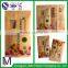 Allibaba com custom free sample 3 side heat seal bag /plastic 3 side sealed bag for green tea packing