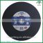 16 inch 400mm Type 41abrasive cutting disc for metal with MPA EN12413 certificate