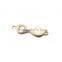 Fashion Jewelry Wholesale Stainless Steel Infinity Charm for Bracelet