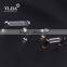 crystal collection clear polished chrome glass handle