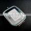 50x58mm setting size metal square blank base bezel silver compact pocket mirror tray with glass cabochon 1991015