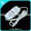 China 2016 new arrival extension electric switch socket with 2 usb ports
