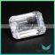 Wholesale Heat Zircon stones Jewelry White Emerald Cut Loose Synthetic Cubic Zirconia Price