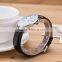 (sl)promotional electric classic leather band Ultra-thin dial quartz couple watches