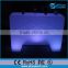 2017 new design color changing led furniture for event,illuminated light up beach outdoor counter table