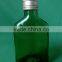 110 ml original green flat wine bottles with screw lids