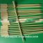 Food grade picnic flat bamboo sticks teppo skewer 10 cm 20 cm 30 cm with handle