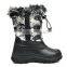 Camo Insulated Fur Winter Boots