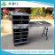 Sgaier 20u flight case 7 drawers mobile flight case with locks
