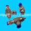 Air and liquid internal round spraying atomizing fine misting jet nozzles