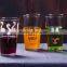 16oz clear glass tea cups glass juice cup