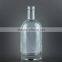 Wholesale 375ml 500ml 750ml 1 liter vodka glass bottle with cork
