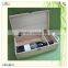 Supply New Design Hot Selling Cheap Burned Red Color 2 Bottle Wine Box