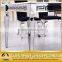 Concise Style Stainless Steel Fiber Dining Table Set