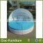 beach sun bed outdoor rattan round daybed black wicker with canopy