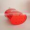 Bag Storage with Hanging Hook Retro Vintage Red Enamel Peg Bucket Box