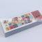 Rectangular single-layer printed paper pencil box colorful pencil case