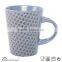 12oz metal glaze ceramic coffee mugs