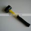 High quality rubber hammer 8oz with fibergalss handle