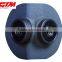 Cast iron gearbox housing for harvester