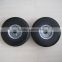 410/3.50-4 steel rim hand trolley PU rubber wheel