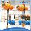 Mini electric chain hois in bridge cranes with plain trolley