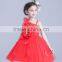 2017 kids clothes summer spanish style evening dress for girls party dress baby girl flower dresses