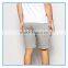 Jersey grey cotton mens shorts