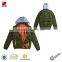 High Quality Men's Winter Waterproof Jacket With Printing Hood