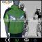 Led reflective cycling jersey 3m tape for bikers