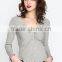 wholesale clothing fashion autumn knitting latest design woman sweater for lady
