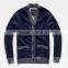 Man basic v neck button up thin knitted sweater cardigan with best quality