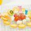 10Pcs/Lot Mini Animal Farm Cartoon Food Fork Set Cake Fruit Picks Sign Bento Lunches Party Decor Vegetable Tableware KC1464